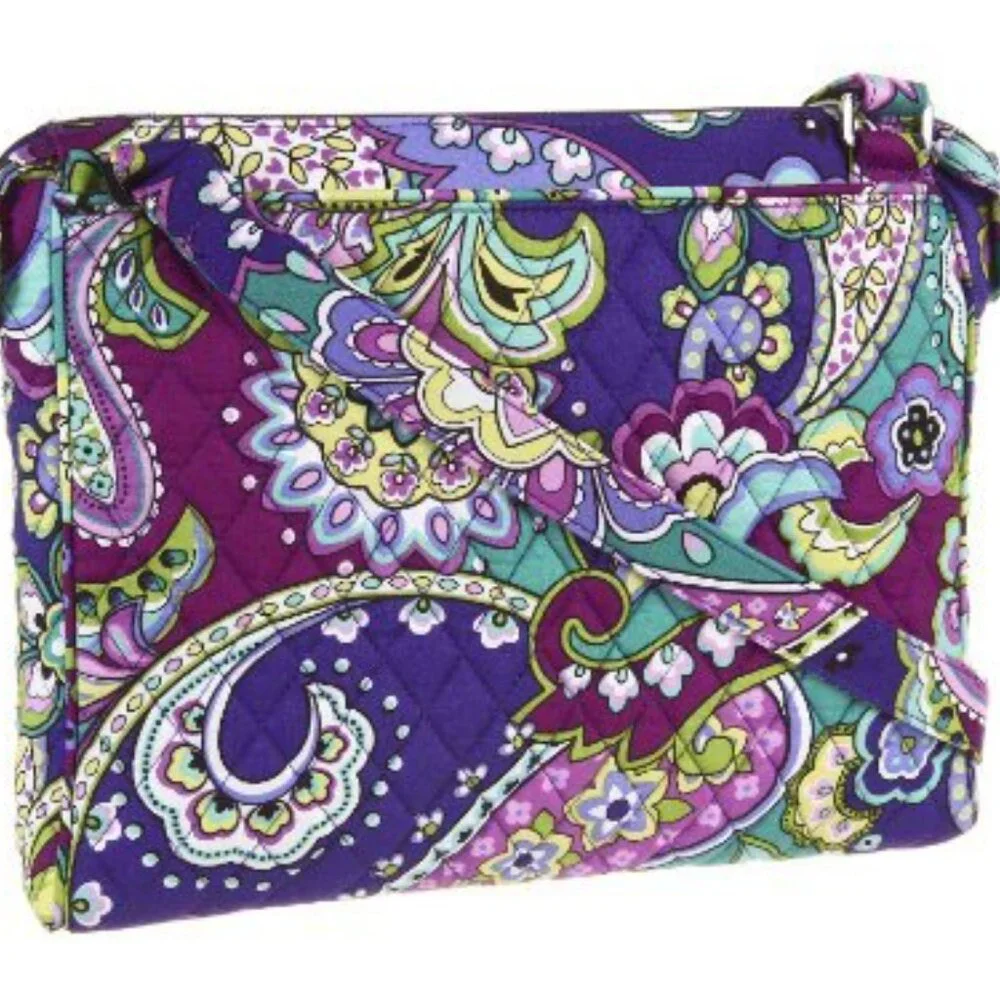 VERA BRADLEY Tablet Hipster Heather Print EUC